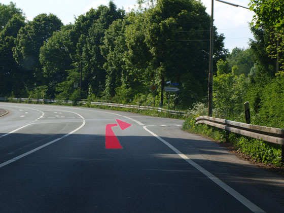 Aus Richtung A6